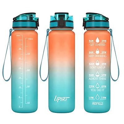 Reebok Screw Top Water Bottles with Athletic Design - Water Bottle 32 oz - Sports Water Bottle - Reusable Water Bottle for Gym, Running, Hiking Etc