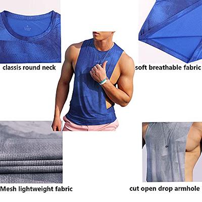 Plus Heavyweight Extended Neck Drop Armhole Tank