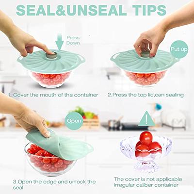 Reusable Silicone Lids 6pk