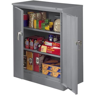 Under Counter Storage Cabinet - 36 x 24 x 36, Unassembled, Gray