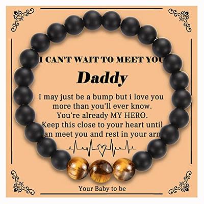 My Dad My Hero Morse Code Bracelet Gift for Father 