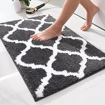 OLANLY Luxury Bathroom Rug Mat 24x16, Extra Soft and Absorbent Microfiber Bath  Rugs, Non-Slip Plush Shaggy Bath Carpet, Machine Wash Dry, Bath Mats for Bathroom  Floor, Tub and Shower, Yellow - Yahoo