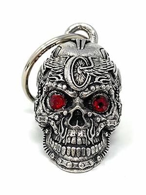 Bravo Bells Motorhead Skull Diamond Bell - Biker Bell Accessory or Key Chain  for Good Luck on The Road - Yahoo Shopping