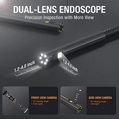 Triple Lens Endoscope with Light, NTS500 Borescope Inspection