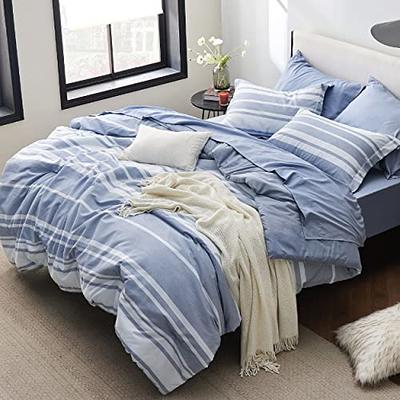 Bedsure Queen Comforter Set - 7 Pieces Comforters Queen Size Grey