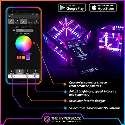 HyperCube Nano LED infinity cube is sound-reactive and app-enabled