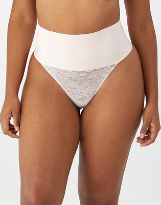 Womens White Cotton Control Shapewear Underwear Briefs