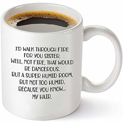 Best Sister Ever Mug | Funny Coffee Cup | Cute Coffee Mugs | 11 Ounce