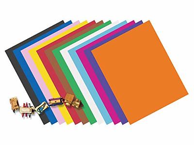 Pacon Super Value Poster Board, 22 x 28, Assorted Colors, 50