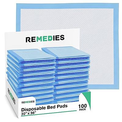 Disposable Incontinence Bed Pads,Leak-Proof Breathable Disposable Underpads  for Adults, Children and Pets,Hospital 1500ml High Absorbency Disposable