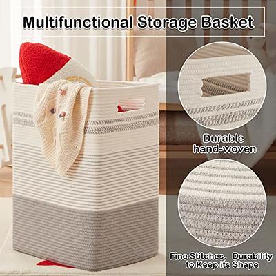 Foldable Laundry Baskets Dirty Clothes Storage Basket with Handle