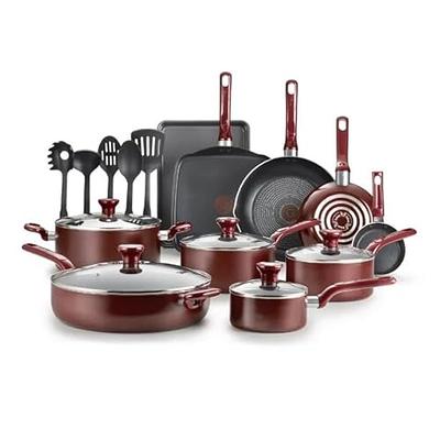 Ninja Foodi NeverStick Essential 9 Piece Aluminum Cookware Set Red - Office  Depot