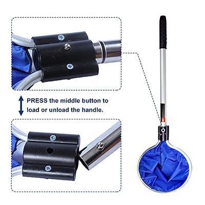  Fishing Landing Net, Extendable Telescopic Fish Shrimp