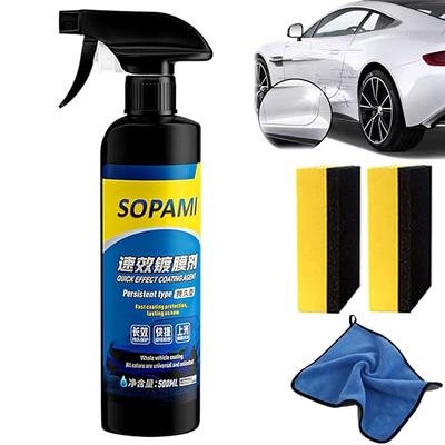 500ml Ceramic Car Coating Spray, High Protection Quick Car Coating