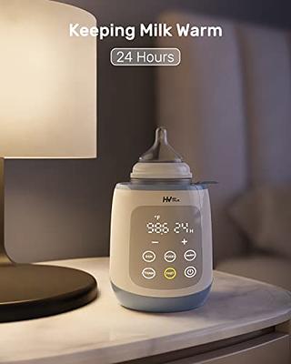 Momcozy Nutri Bottle Warmer, 9-in-1 Baby Bottle Warmer with Night Light,  Accurat