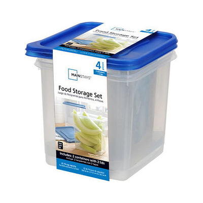 Rubbermaid Takealong 11.7 Cup Plastic 2pk Large Square Food