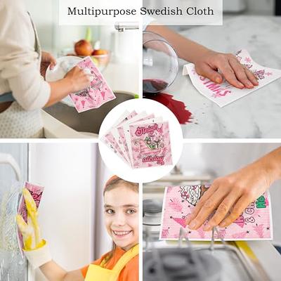 Swedish Sponge Dish Cloth  Santa's Favorite Christmas Bakery