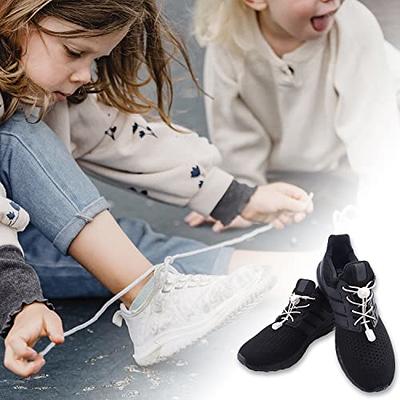 CooBigo 1 Pair Elastic Shoe Lace No Tie Shoelace Tieless Bungee