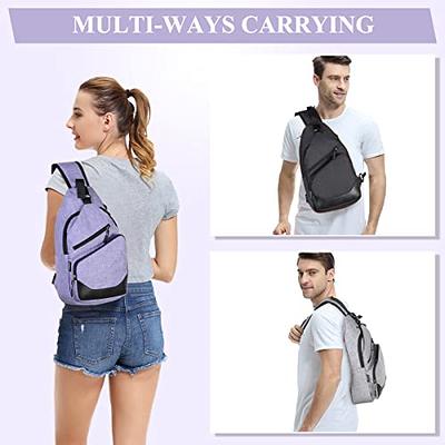 AMJ Sling Bag for Men Women Shoulder Backpack Chest Bags Crossbody
