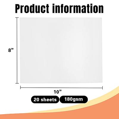 20 Sheets Photo Paper Glossy, 8 * 10 Inch Photo Paper for Printer Picture,  Inkjet Printing Photo Paper 180gsm, Suitable for Flyers, Calendars and  Brochures - Yahoo Shopping