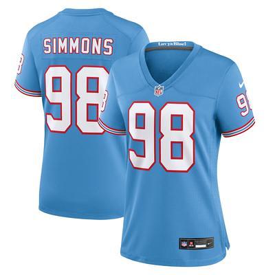 Tennessee Titans Nike Oilers Throwback Alternate Game Jersey