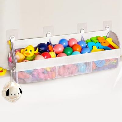  ibasenice 4pcs Storage Bag Hanging Bath Toy Storage Erot Kids  Bath Toy Kids Toy Storage Organizer Bathroom Toy Basket Bath Tubs for  Babies Kid Toy Bath Toy Bag Baby Toy Box