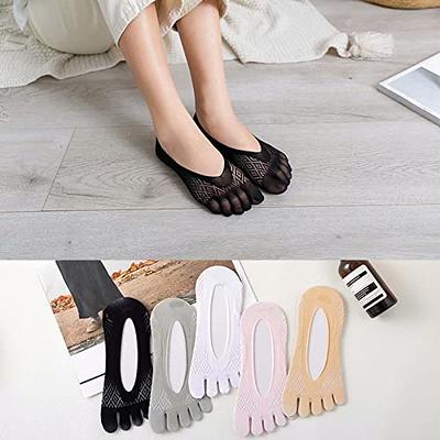 5 Pairs - Bamboo Toe Finger Socks - Bamboo Collection