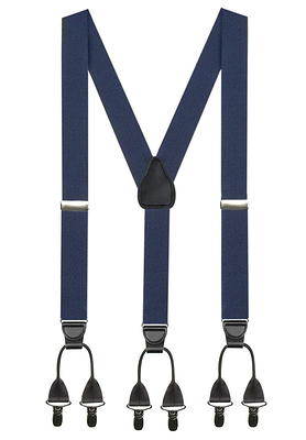 Janmercy 2 Pcs Under Clothing Suspenders for Men Airport