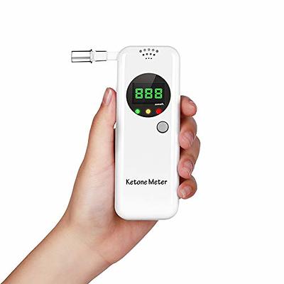 Professional Portable Ketone Breath Meter, Ketone Breath Tester, Digital  Ketone Breathalyzer with 10 Mouthpieces - Yahoo Shopping