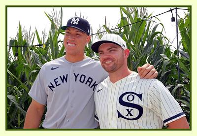 Aaron Judge Liam Hendriks Field Of Dreams Baseball Game 11x14 Matted 8x12  Photo Print Ny Yankees & Chicago White Sox At The Corn - Yahoo Shopping