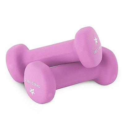 Sunny Health & Fitness Neoprene Dumbbells 10 lbs, Set of 2, Hand