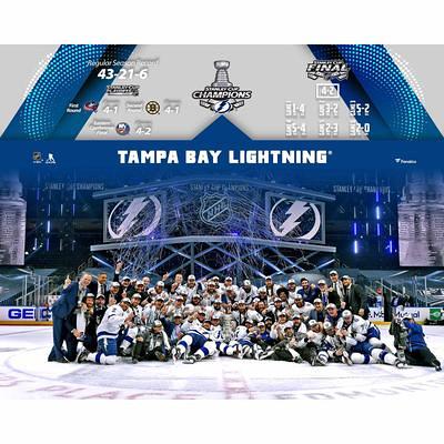 Luke Schenn Tampa Bay Lightning Unsigned 2021 Stanley Cup Champions Raising Photograph