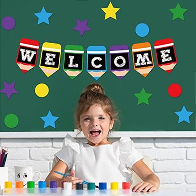 60Pcs Crayon Cut-Outs Crayon Back to School Name Tag Classroom Bulleti –  AsodSway