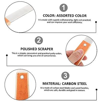 Paint Scraper, 10pcs Paint Putty Spatula Cleaning Tools Oil Painting Tool  Putty Cutter for House Decoration Blades Patching Decal Wallpaper - Yahoo  Shopping