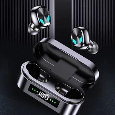  HISOOS Wireless Earbuds Bluetooth Headphones LED Power  Display Earphones Active Noise Cancelling Earbuds Hi-Fi Stereo Sound Ear  Buds in-Ear Headphones Air Buds