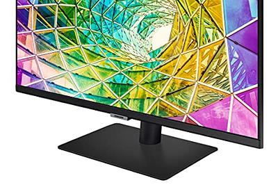 SAMSUNG S61B Series 27-Inch QHD (2560x1440) Computer Monitor, 75Hz, HDMI,  IPS Panel, DisplayPort, FreeSync, Height Adjustable Stand (LS27B610EQNXZA)