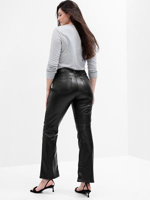 FlexDenim High Waist Crossover Flare Jeans for Women With Pockets