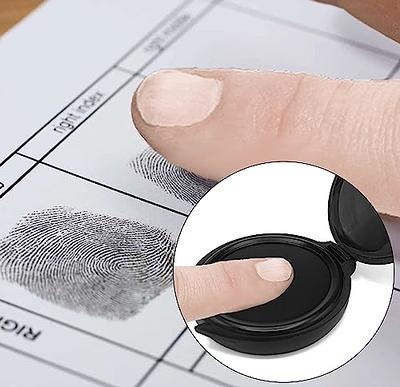 Compact Ink Pad for Fingerprints - Set of 1, Black - Easy-to-Store and  Easy-to-Wash Thumbprint Ink Pad for Notaries, Schools, Police, and Crafts -  Yahoo Shopping