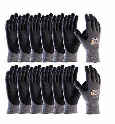 DEWALT Mens DPG72 Flexible Durable Grip Work Glove- Size S Nylon Nitrile  Dipped Multipurpose Gloves, Small (12-Pairs) in the Work Gloves department  at