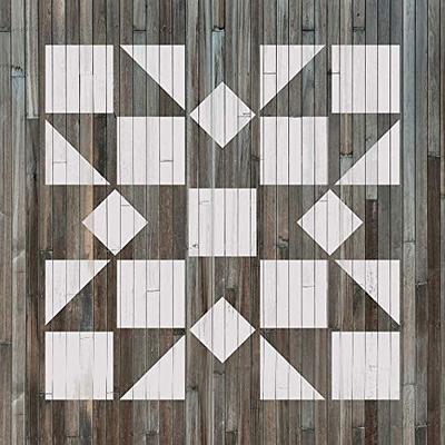 CrafTreat Geometric Stencils for Painting on Wood, Wall, Tile