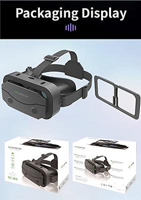 VR Glasses, VR Headset Compatible with i-Phone & Android - Universal Virtual  Reality Goggles for Kids