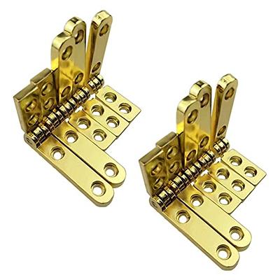 TamBee Small Hinges Jewelry Box Hinges Wooden Box Accessories 90 Degree  Hinge Folding Hinge Wooden Box Accessories Zinc Alloy Chest Case Hinge with  Screws,12 Pcs - Yahoo Shopping