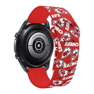 NFL Chicago Bears Samsung Watch Compatible Silicone Sports Band - 22mm