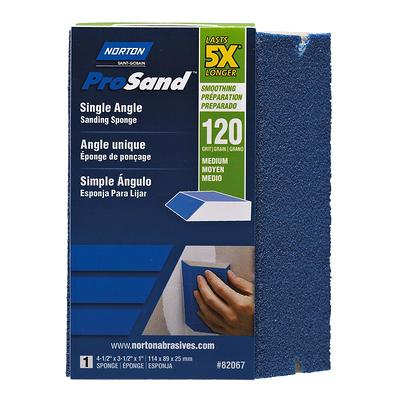 Trim-Tex Dual-Angle Dual-Grit Drywall Sanding Sponge Med/Fine (Box