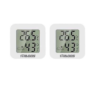 Digital Thermometer Indoor Hygrometer Room Thermometers and Humidity Gauge  with Temperature Humidity Monitor by AikTryee