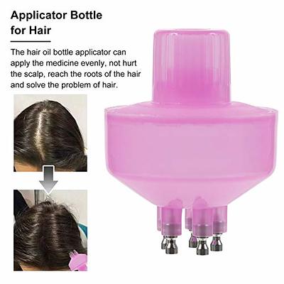 Cosywell Hair Oil Applicator 16.9oz Measured Hair Squeeze Bottles with  Graduated Scale Hair Dye Applicator Bottle Twist-On Top Tip Cap Empty  Plastic