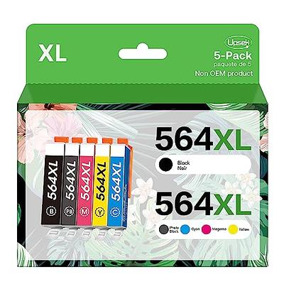 GPC Image Compatible Ink Cartridge Replacement for HP 564XL 564 XL  Compatible with DeskJet 3520 3522 Officejet 4620 Photosmart 5520 6510 7520  7525