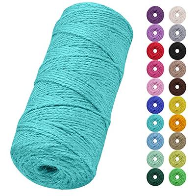 LEREATI Jute Twine String, 2mm 328 Feet Natural Garden Twine for Crafts,  Colored Jute Rope 3-Ply Hemp String for Gift Wrapping, Gardening, Wedding  and Christmas Decorations (Fruit Green) - Yahoo Shopping