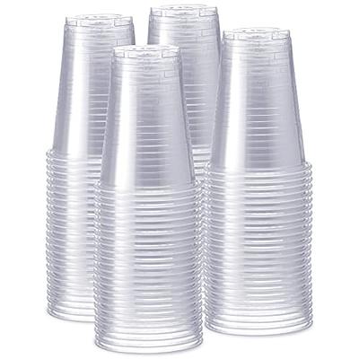 Comfy Package [240 Count] Disposable Party Plastic Cups [16 oz.] Red  Drinking Cups