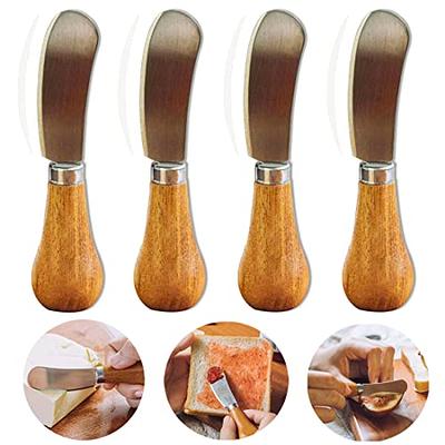 Cute Standing Butter Knife, Sturdy Mini Cream Cheese Spreader Knives,  Painted Wooded Handle Fruit Jam Condiment Corn Peanut Butter Spreading  Knifes For Sandwich Bread Toast - Temu